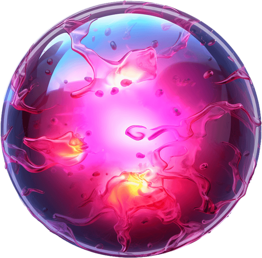 Clean plasma bubble
Single Game Texture. In-Game asset. 2d. Pixelart. White background. Blank background. Low detail. High contrast.