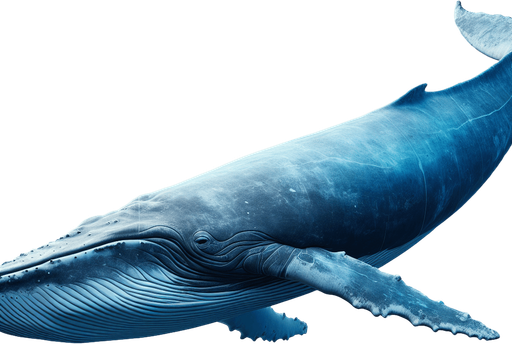 North Pacific right whale. Horizontal complete lateral view.....
2024 game style. Photorealistic. Full side view.