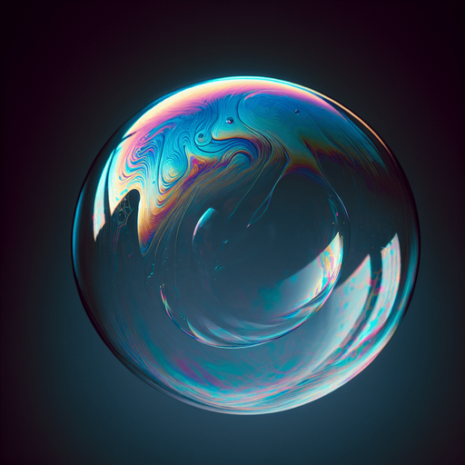 a bubble.