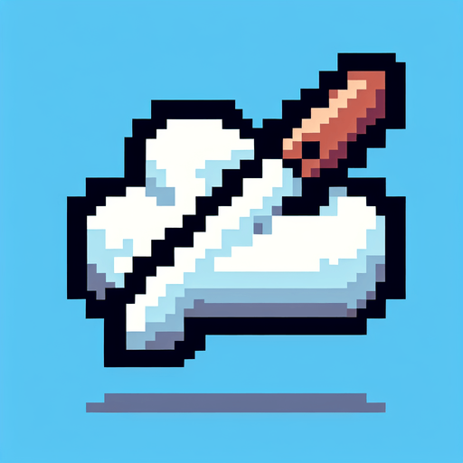 pixel art cloud.
Single Game Texture. In-Game asset. 2d. Blank background. High contrast. No shadows.