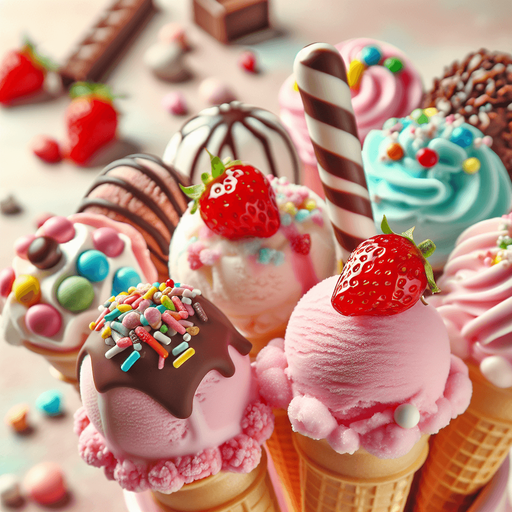 Glaces pour enfant.
Photo