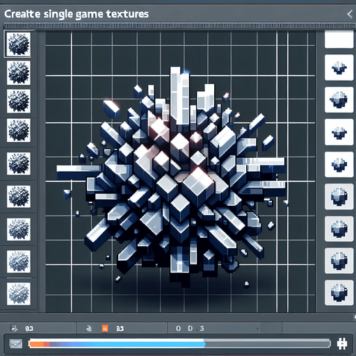 exploded silver fragments. pixelated. 8 bit.
Single Game Texture. In-Game asset. 2d. Blank background. High contrast. No shadows.