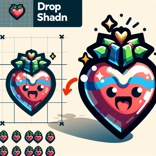 Single cartoon extra life heart. No drop shadows. Christmas designed Single Game Texture. In-Game asset. 2d. Blank background. High contrast. No shadows.