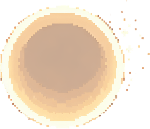 sparcle.
simple shape, pixel art, Blank background