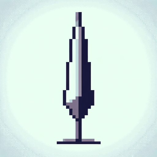 8-bit pixelated spike.
Single Game Texture. In-Game asset. 2d. Blank background. High contrast. No shadows.