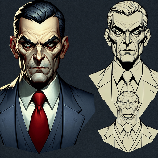 Evil Teacher.
Single Game Texture. In-Game asset. 2d. Blank background. High contrast. No shadows.