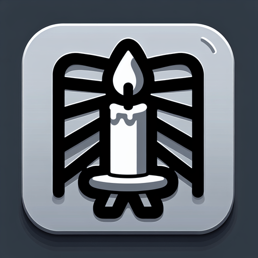 a christmas candle. plastic style. Single Game Texture. In-Game asset. 2d. Blank background. High contrast. No shadows.