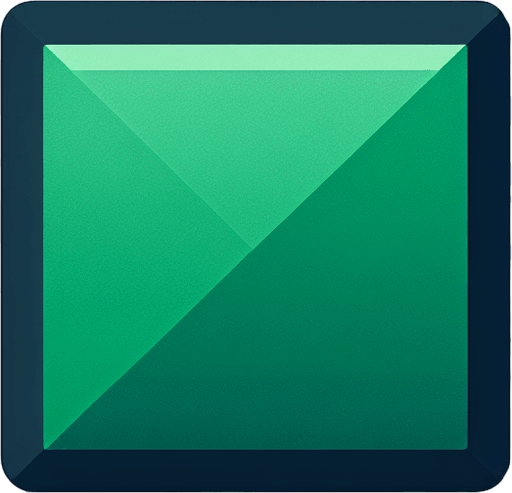 create a flat green square with sharp corners and a very thin darker outline
Single Game Texture. In-Game asset. 2d. Blank background. High contrast. No shadows.