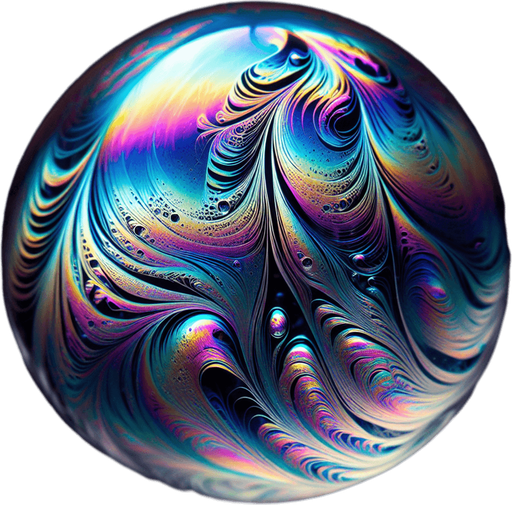 a bubble.