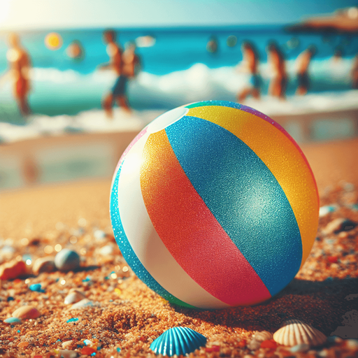 Un ballon de plage.
Image