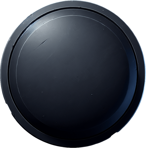 create a flat, round, black counter.
Single Game Texture. In-Game asset. 2d. Blank background. High contrast. No shadows.