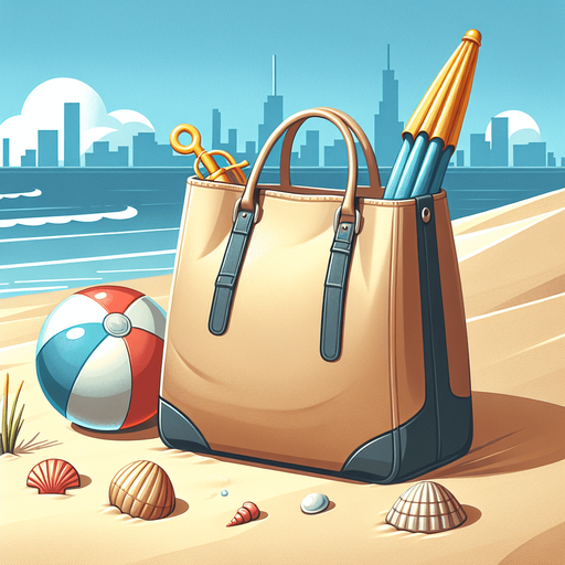 Sac de plage.
Image