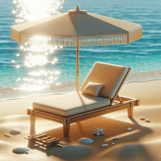 beach lounge chair.
photo