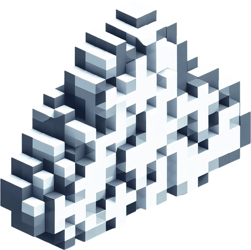 a pixel cloud.
Single Game Texture. In-Game asset. 2d. Blank background. High contrast. No shadows.