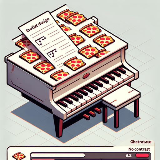 pizza piano keys.
Single Game Texture. In-Game asset. 2d. Blank background. High contrast. No shadows.