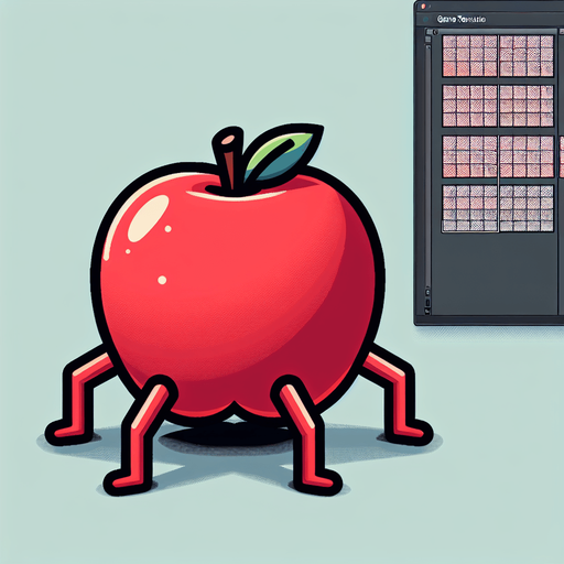 apple with legs.
Single Game Texture. In-Game asset. 2d. Blank background. High contrast. No shadows.