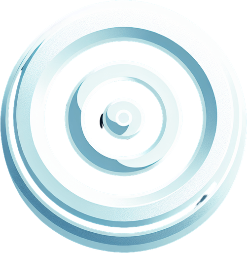 Single Game Texture. In-Game asset. 2d. Blank background. High contrast. No shadows. round curling ice ring. top-down. seen from above