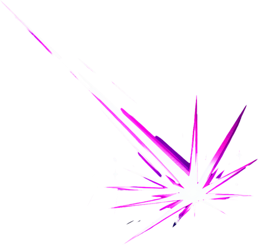 purple laser.
Single Game Texture. In-Game asset. 2d. Blank background. High contrast. No shadows.